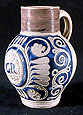 Rhenish stoneware, Westerwald type; identifier pw209d